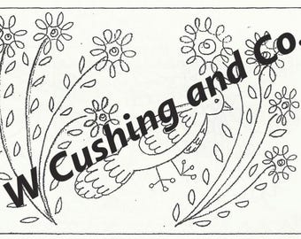 Little Bird, A Rug Hooking Pattern by Primitive Grace