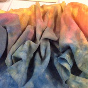 Dawn is a Custom Dyed Wool by Joan Moshimer's Studio, Half a yard image 1