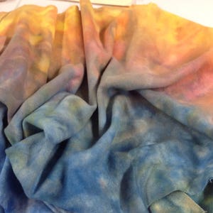 Dawn is a Custom Dyed Wool by Joan Moshimer's Studio, Half a yard image 2