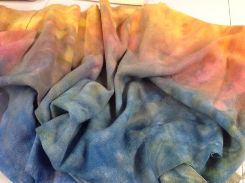 Dawn is a Custom Dyed Wool by Joan Moshimer's Studio, Half a yard image 2