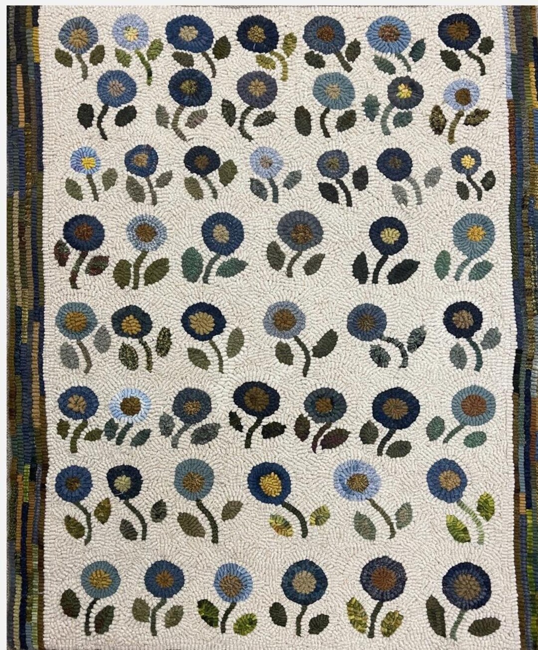 First Grade Flowers, A Rug Hooking Pattern by Primitive Grace(large) - Etsy