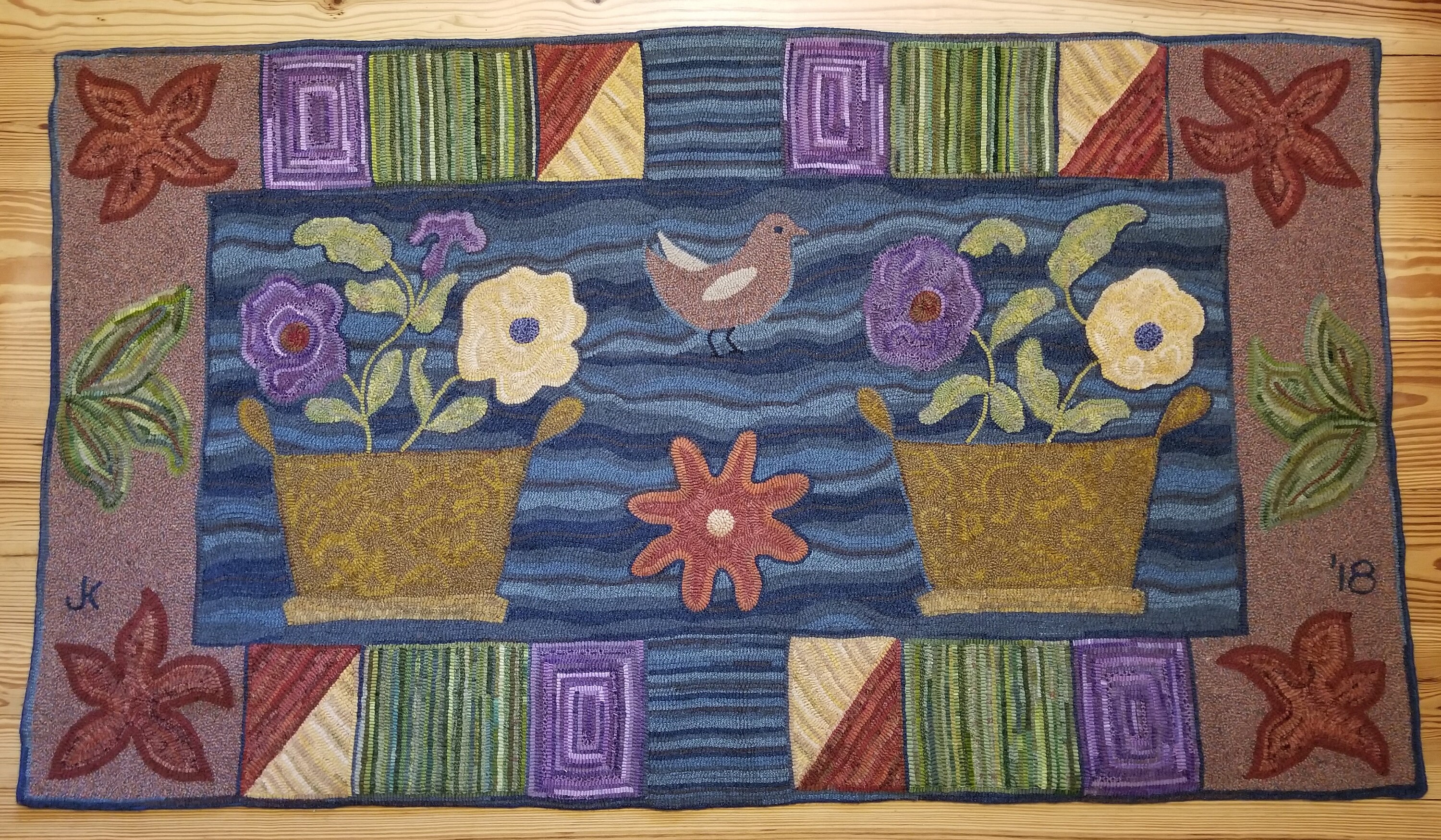 Sparhawk Pattern by W. Cushing and Co. 34 x 62 inches on Etsy