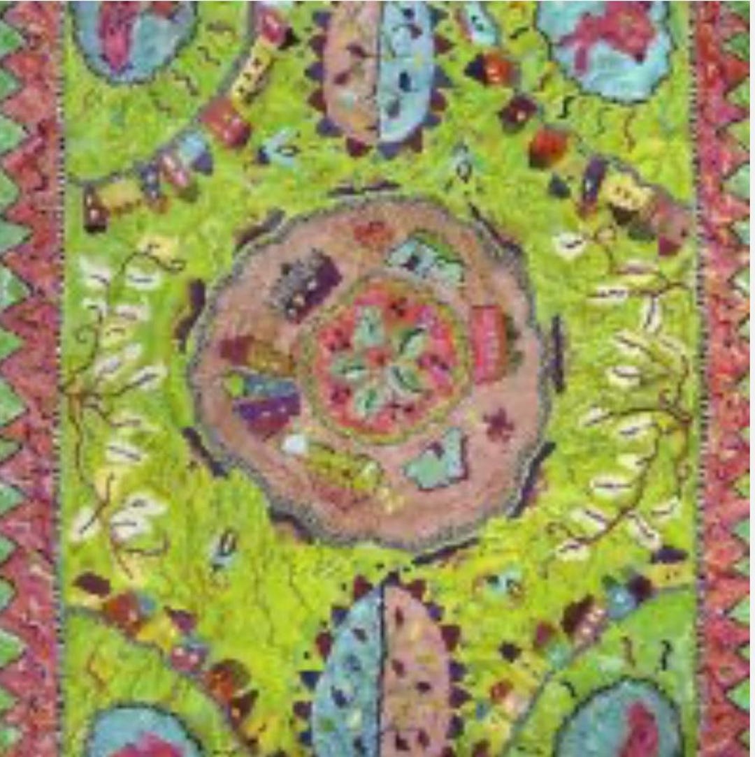 Town Rug Pattern Funky Town, A Sharon Smith Rug Hooking Pattern - Etsy