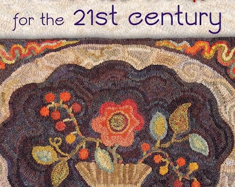 NOUVEAU livre – Tapis primitifs crochetés pour le XXIe siècle par Cynthia Norwood
