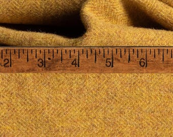 Laine texturée verge d'or