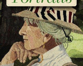 Portraits sur tapis crochetés par Anne-Marie Littenberg – Tout neuf