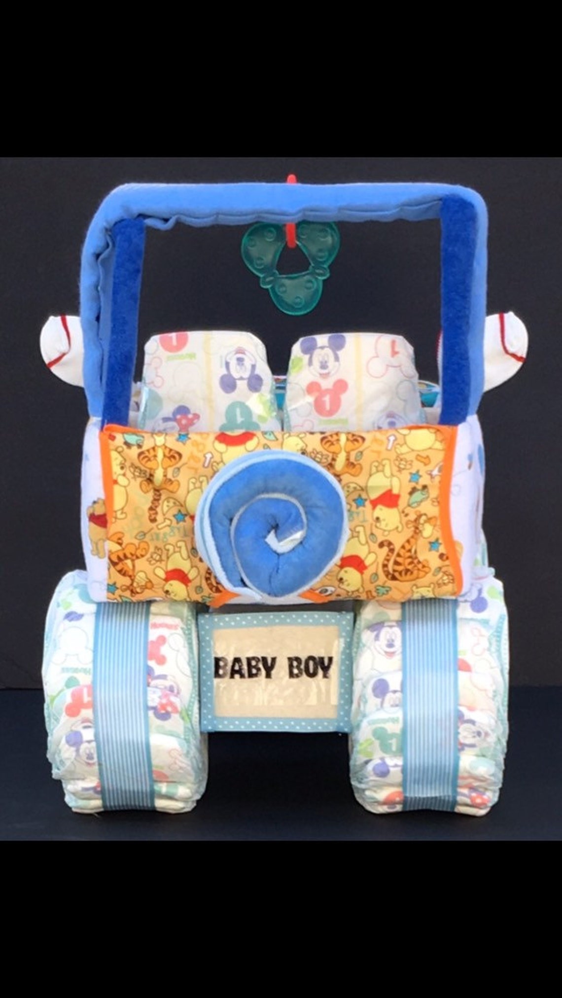 Jeep diaper cake diaper jeep unique baby gift diaper cake Etsy