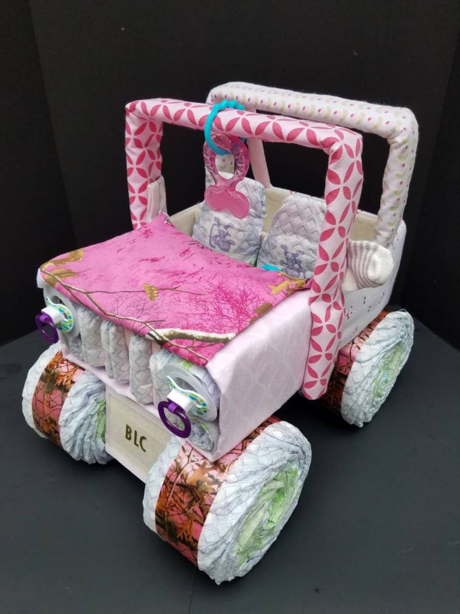 Pink Camo Diaper Jeep for Baby Girl Baby Shower Gift Ideas Etsy