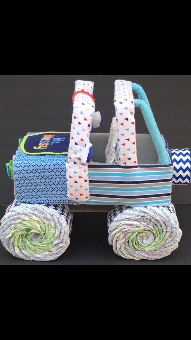 Jeep Baby Diaper Jeep Diaper Cake Boy Diaper Centerpiece Etsy Canada