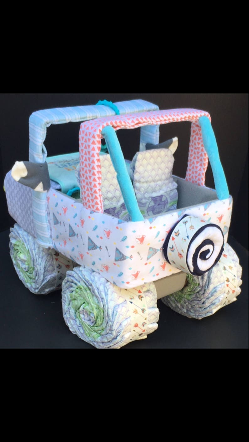 jeep diaper cake ideas