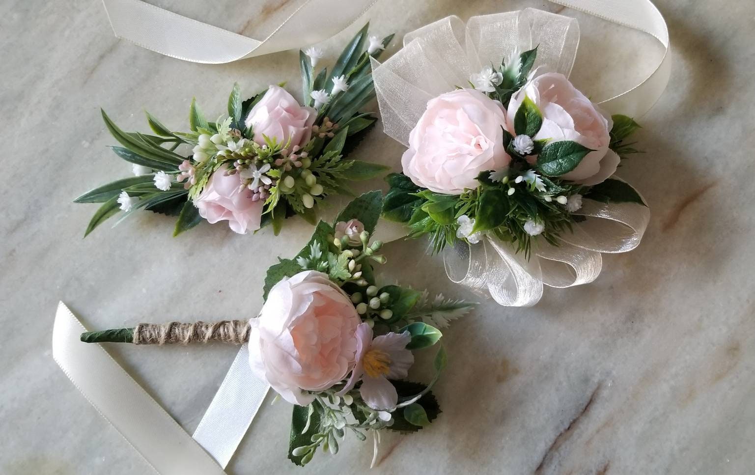 Peony Corsage - Etsy