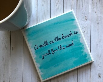 Funny Quotes Beach Coasters Resting Beach Face Beach Gift Etsy
