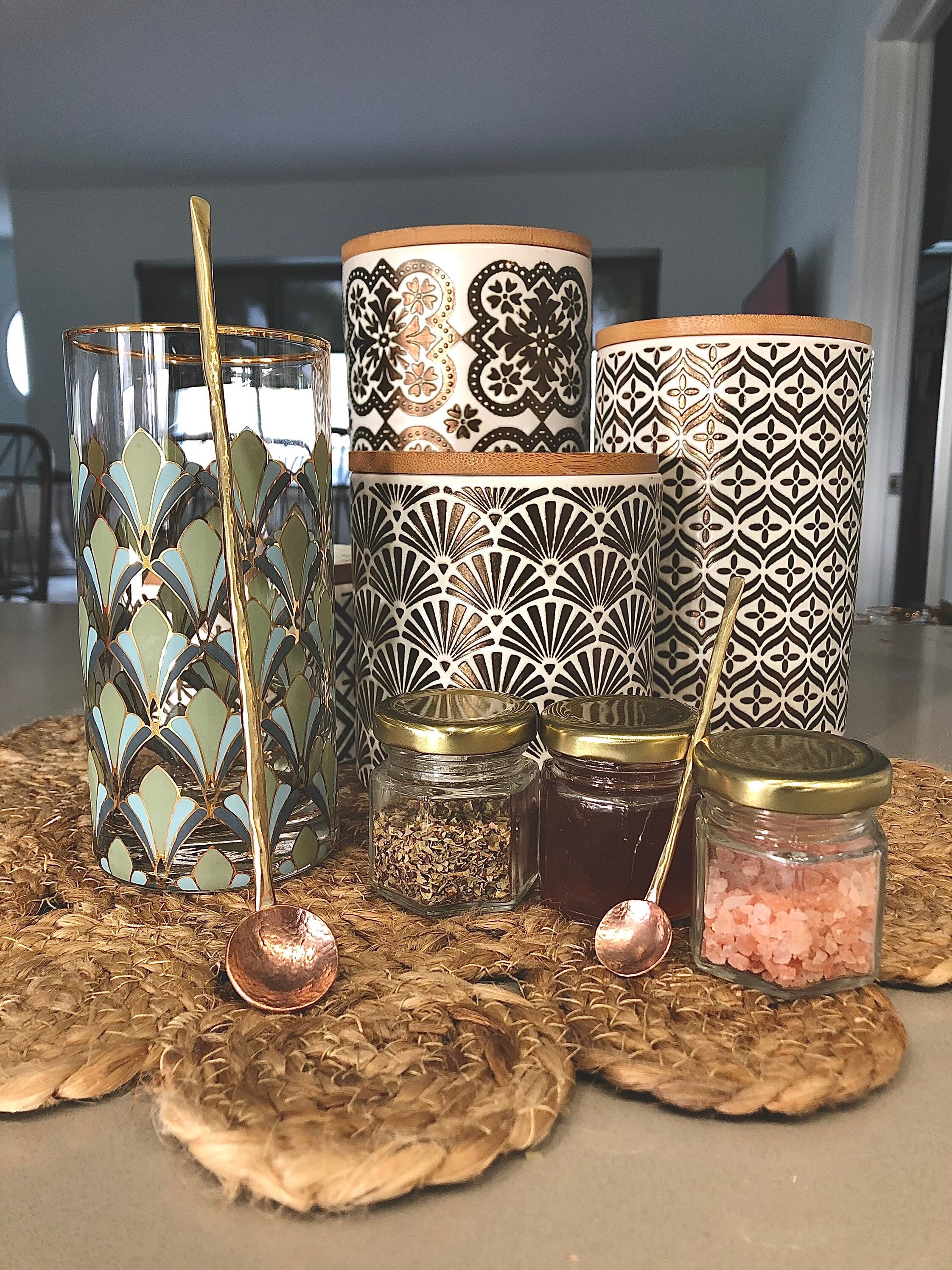 Copper Spoons FULL SET Etsy