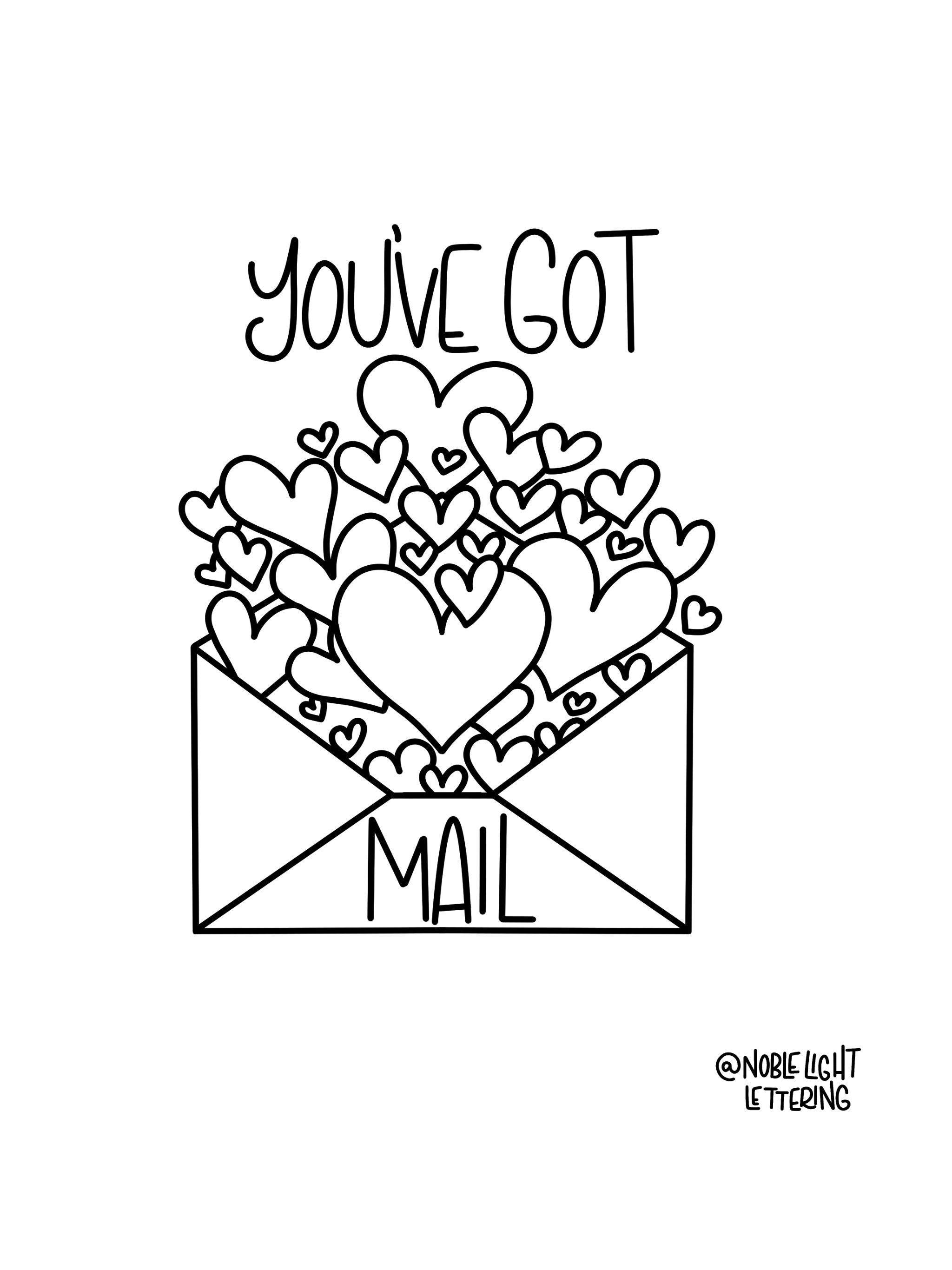 Mail Coloring Pages - Il Fullxfull.1770377476 Munn 