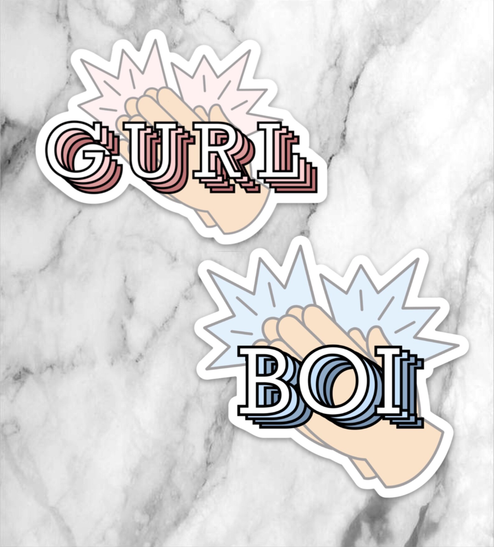 Boi Vinyl Sticker Waterproof Weatherproof Dishwasher Safe Etsy