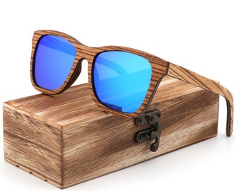 Wooden  Sunglasses, Customise your lens and Choose your case or box style for your Wood sunglasses