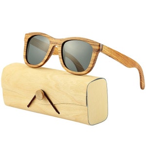Polarized Wood Sunglasses, Wooden  Sunglasses, Custom Lens Sunglasses, Personalized sunglasses