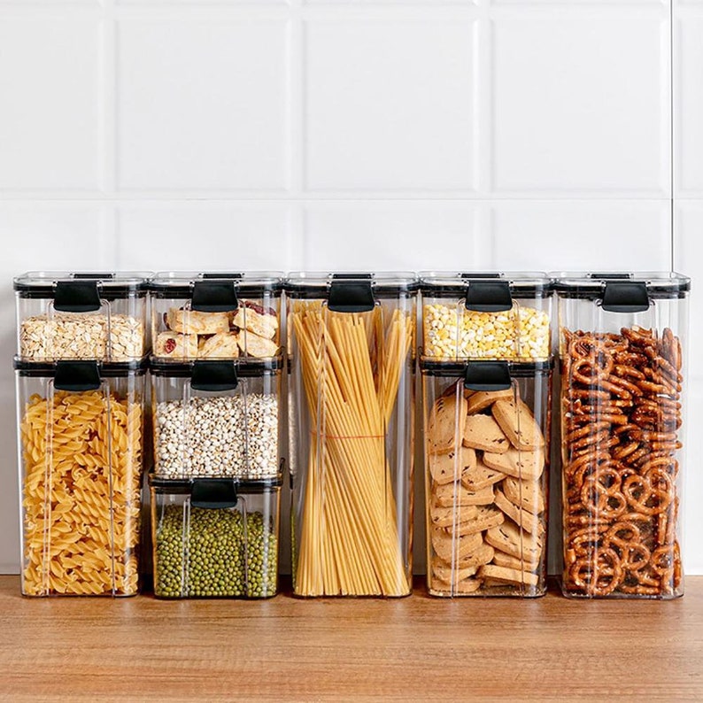 Ecofriendly Kitchen Food Storage Containers Organiser for Etsy