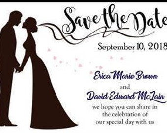 Save the Date Announcement / Invitation