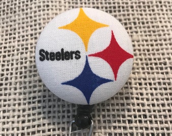 Pittsburg Steelers retractable badge reel!