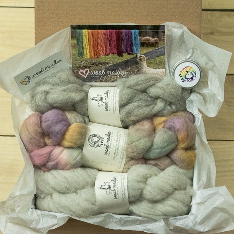 Homespun Yarn Kit 10 Oz / 280 Grams of Wool Etsy UK