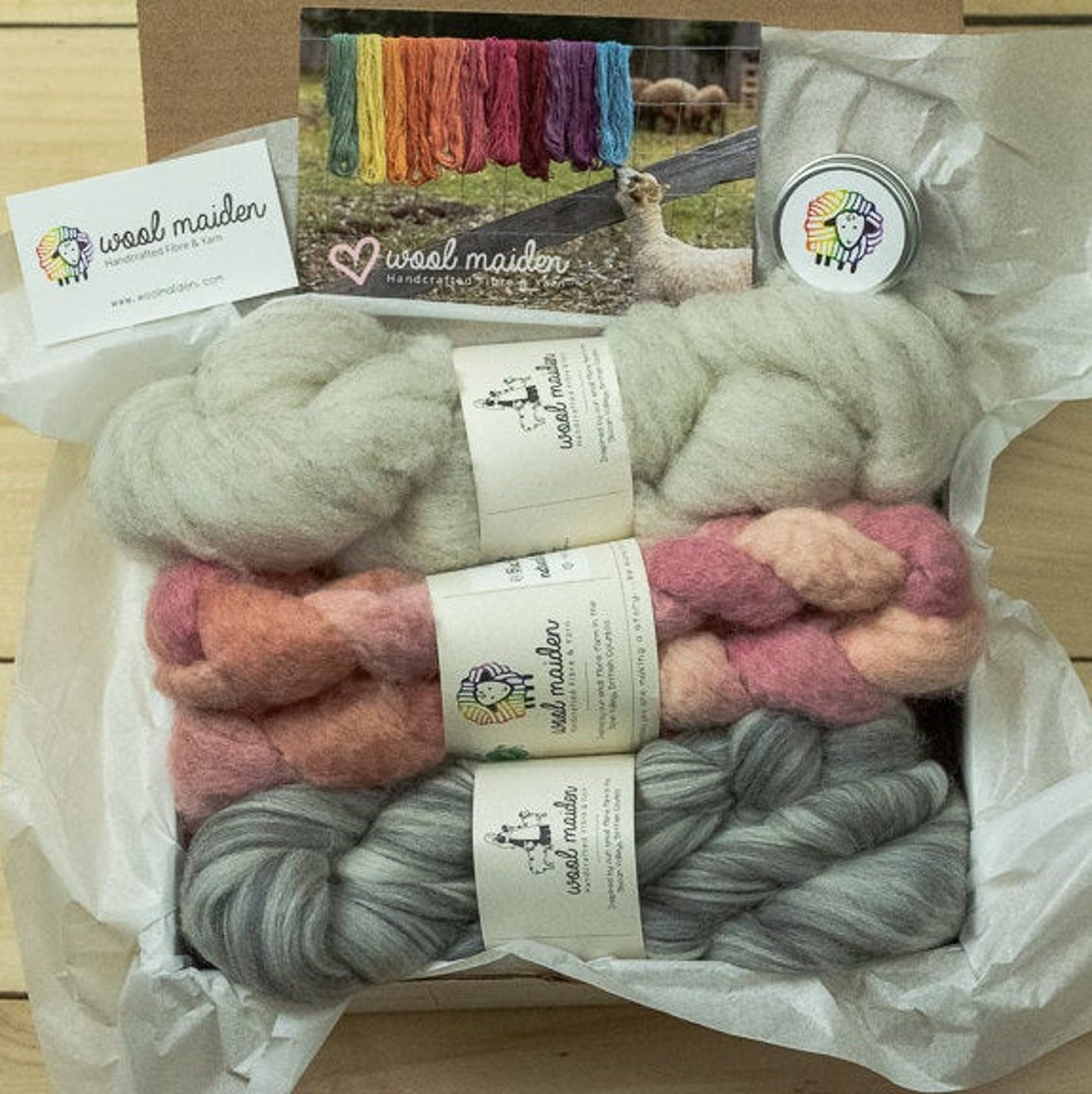 Homespun Yarn Kit 10 oz / 280 grams of wool Plant dyed Etsy