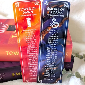 EOS & TOD Tandem Ink Bookmark Set - Fantasy Bookmark