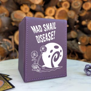 Mad Snail Disease MTG Deck Box - Luxury TCG Deck Box