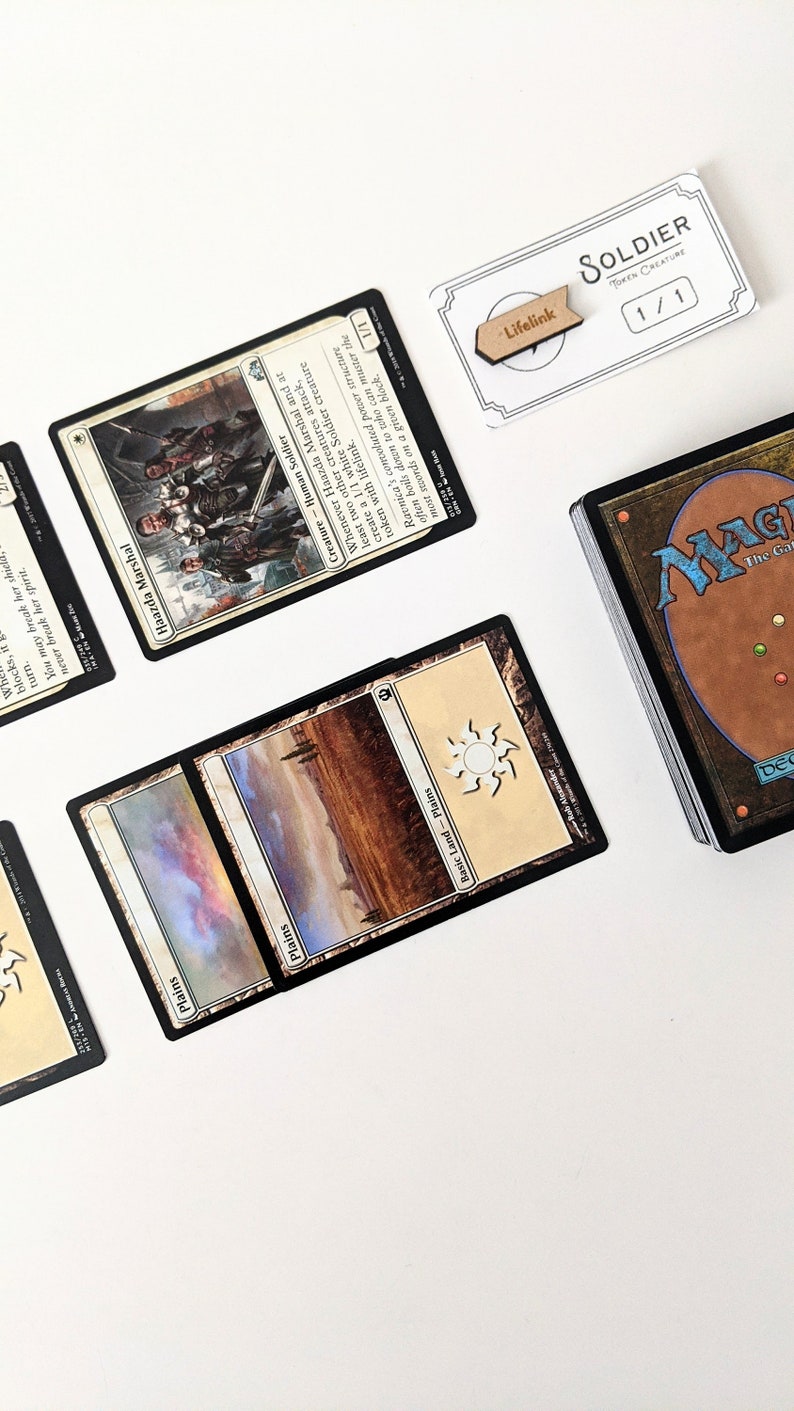 MTG Elf Token Printable Magic the Gathering Tokens US Etsy