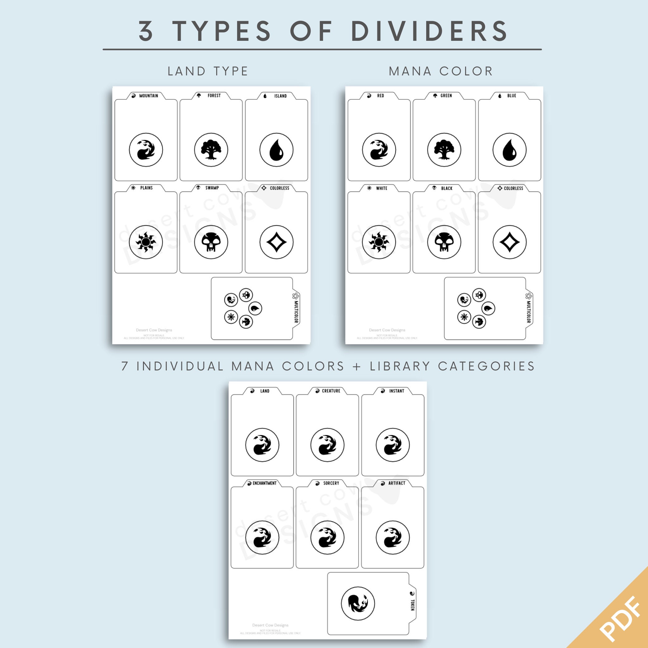 tabbed-mtg-card-divider-printable-vertical-card-divider-us-etsy