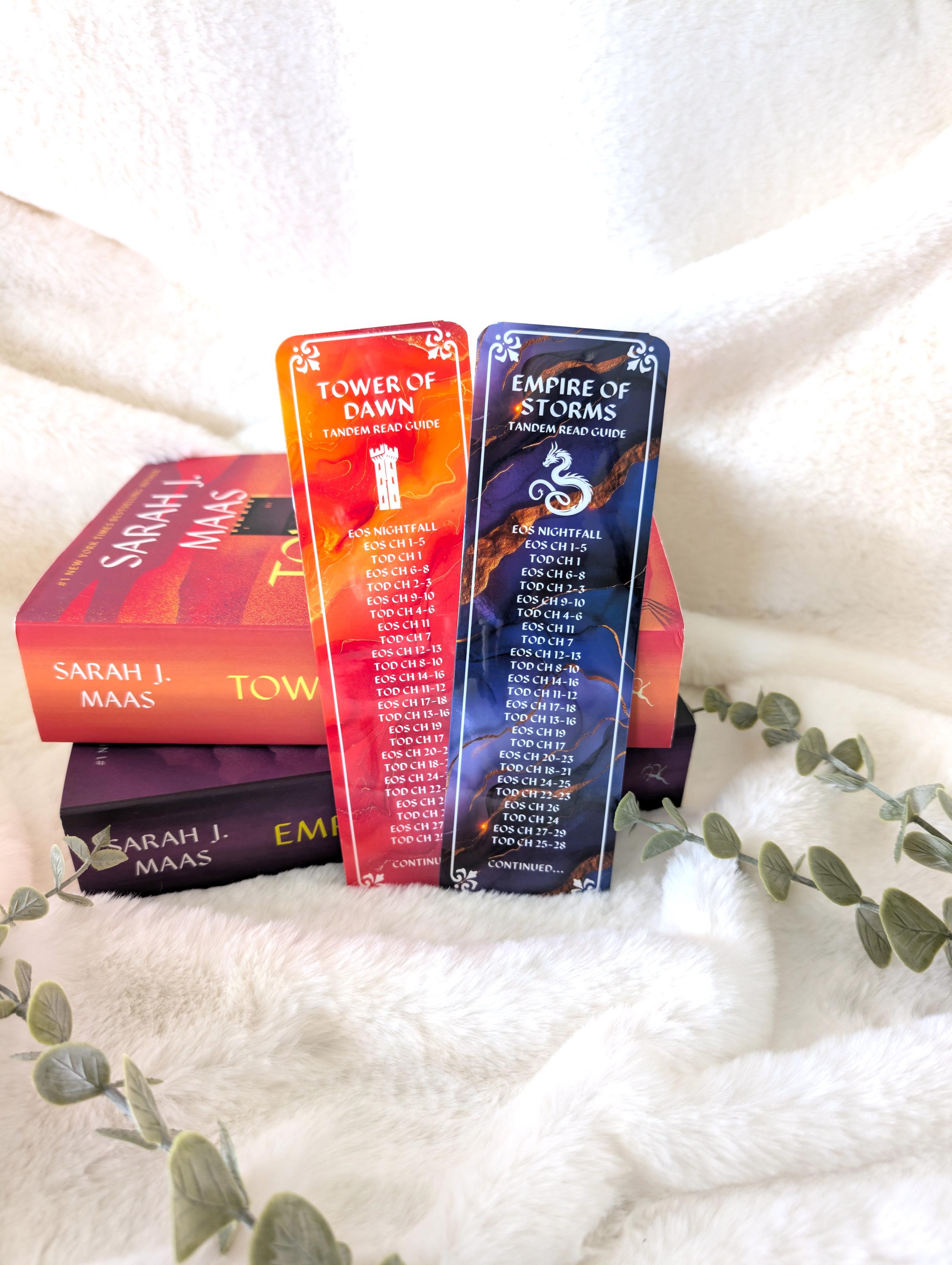 EOS & TOD Tandem Ink Bookmark Set - Fantasy Bookmark