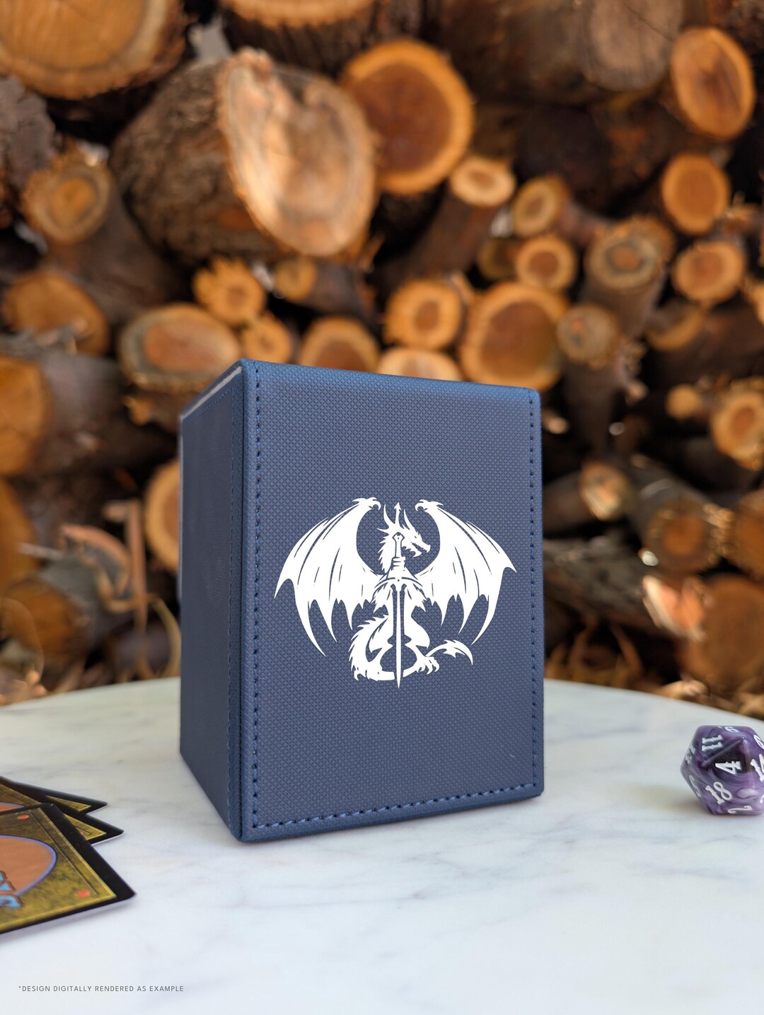 Dragon Sword MTG Deck Box - TCG Deck Box - Etsy