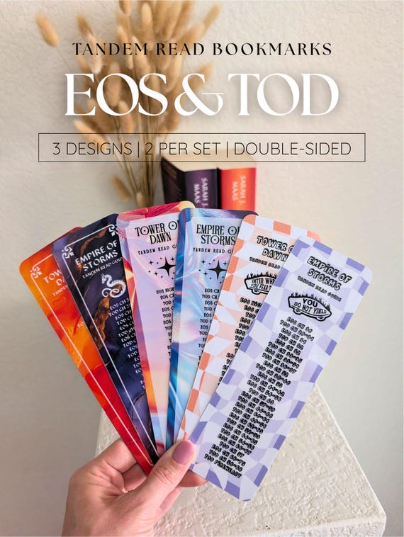 EOS & TOD Tandem Bookmark Set - Fantasy Bookmark