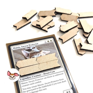 40x MTG Counters - Blank Set - Laser Cut