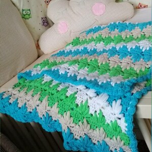 Double Sided Pink And White Crochet Baby Blanket Warm Baby Etsy Double Sided Pink And White Crochet Baby Blanket Warm Baby Etsy