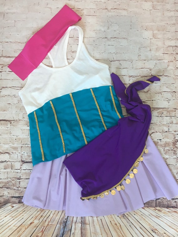 Esmeralda Cosplay Costume, the Hunchback of Notre Dame, Disney Inspired -   Israel