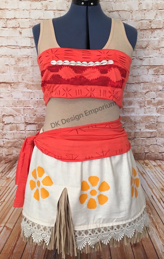 moana running costume