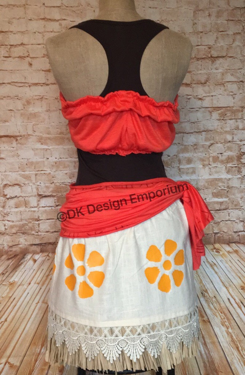 moana running costume