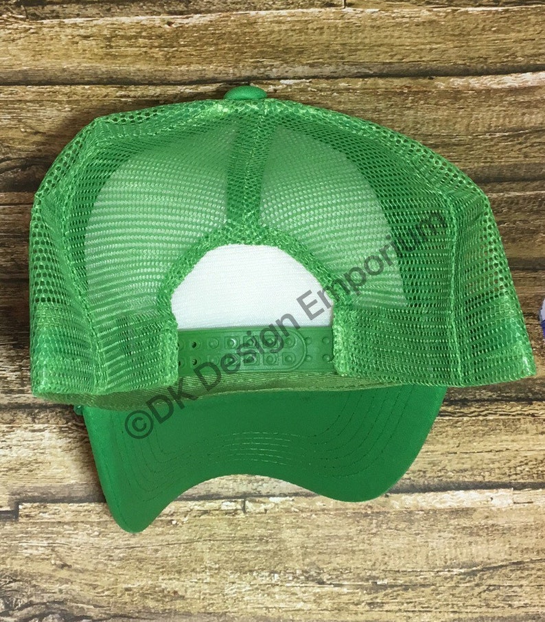 mardi gras trucker hat