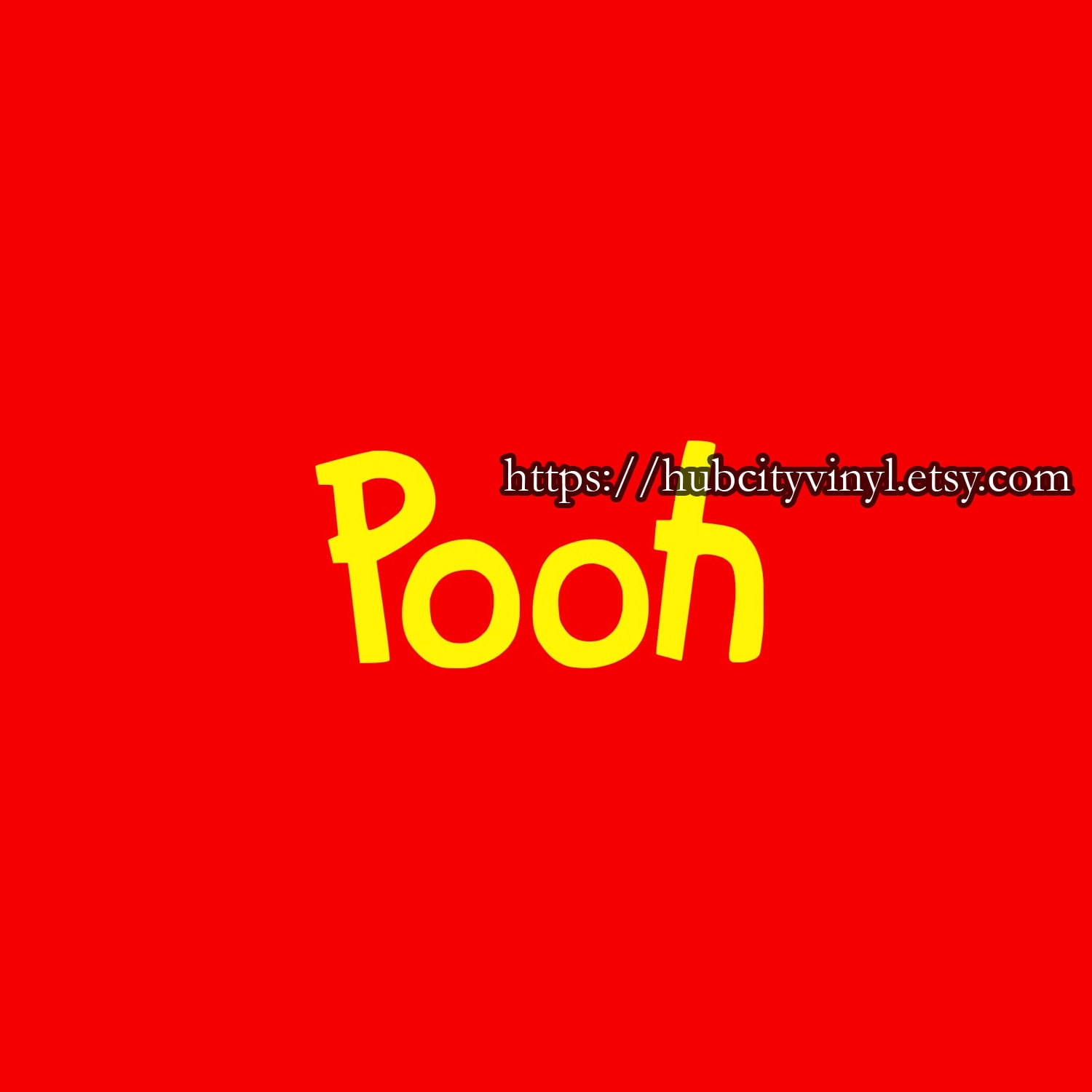 Disney Winnie the Pooh Vinyl DIY IRON ON
