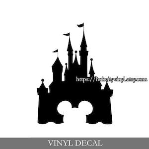 Castle Mickey Vinyl Decal