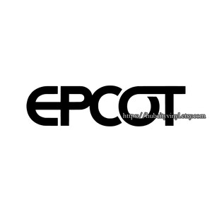 Logo Epcot 2019 - Disney - Vinyl DIY IRON ON