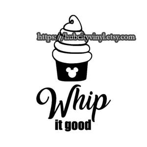 Disney Whip it Good Vinyl DIY IRON ON