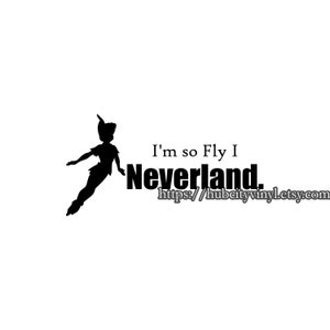 Peter Pan Vinyl DIY IRON ON