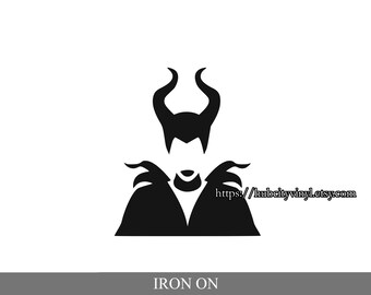 Maleficent DIY IRON ON