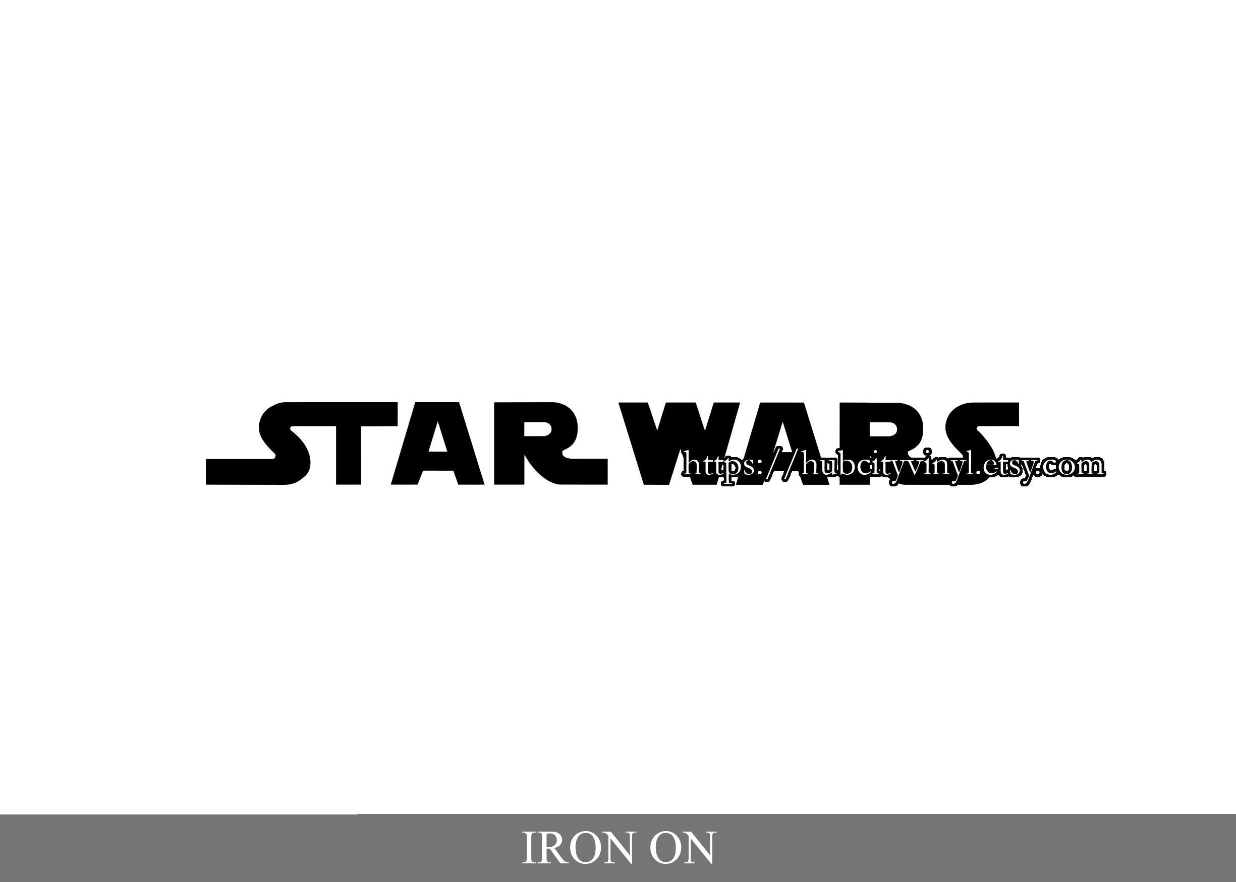 Starwars Iron on Transfer - Etsy UK