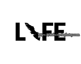 Vancouver Island Life Decal