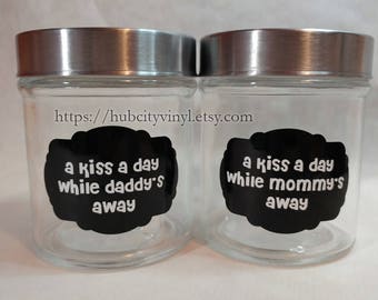 A Kiss a Day Vinyl Decal