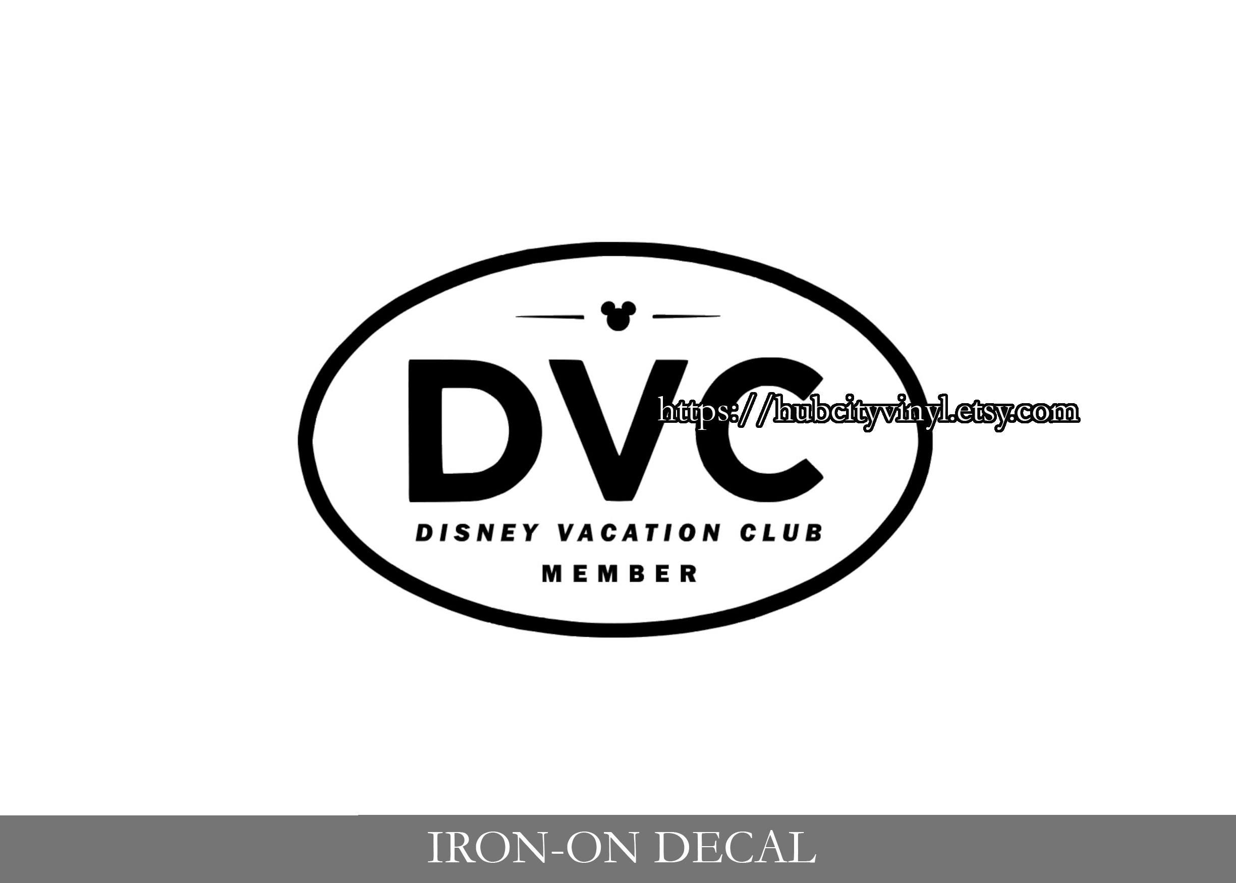 Disney Vacation Club DVC Diy IRON ON - Etsy, image size:2450x1750