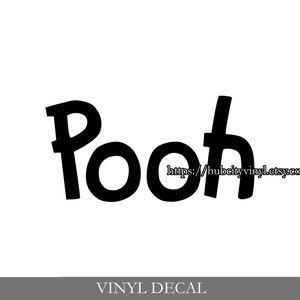 Winnie the Pooh - POOH - Vinyl Decal